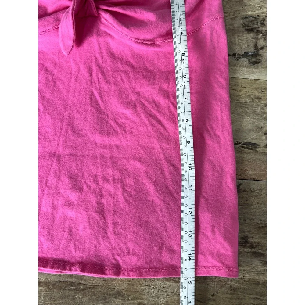 AERIE Girly Tank Camisole Feminine Pink‎ Strapless Tank Knotted Bow Detail